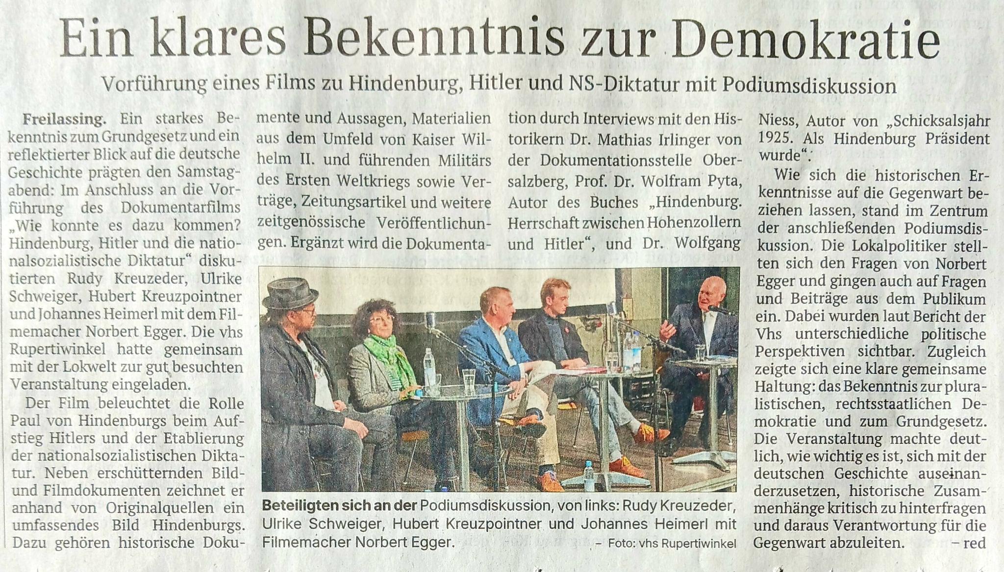 Freilassinger Anzeiger 15.10.2026